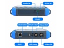 5" LCD testmonitor til CCTV (8MP TVI/CVI/AHD + analog)