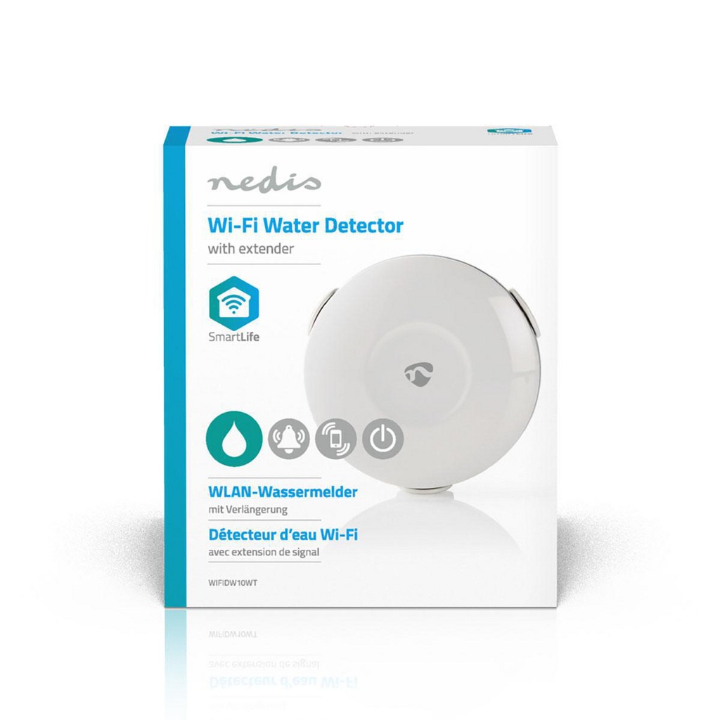 WiFi Smart vandlækagedetektor - Batteridrevet