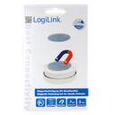 Magnetisk holder til røgalarm, Ø7cm
