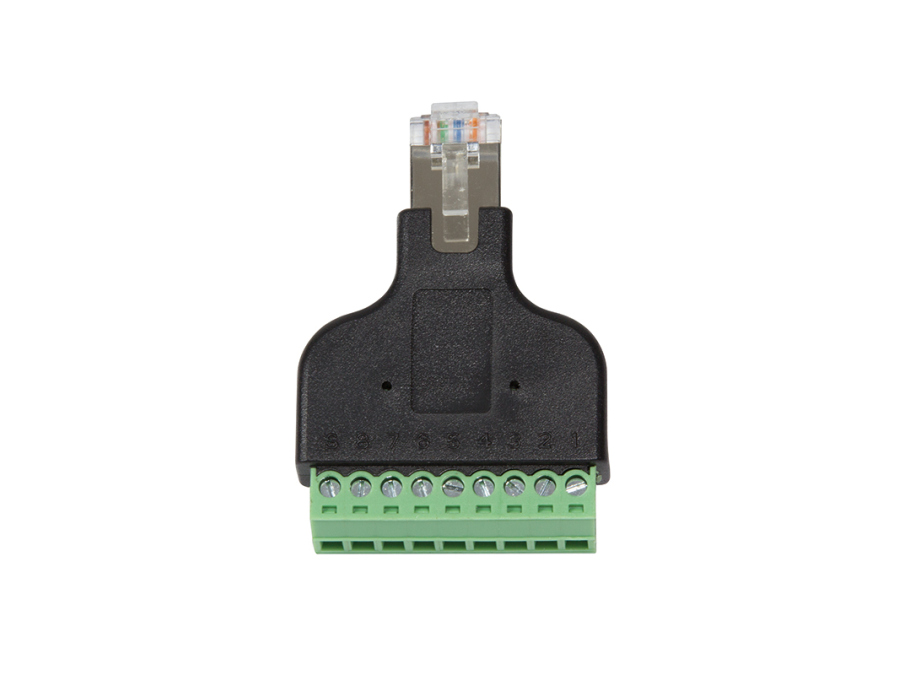 RJ45 (8P8C) modularstik til 8P skrueterminal