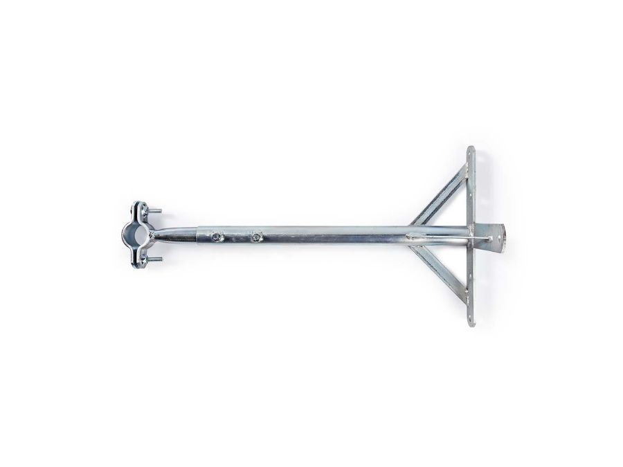 Parabolvægbeslag - Mast: Ø32-42mm, 550mm vægafstand, stål