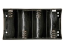Batteriholder til 4xD bat. (m. loddeflige)