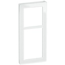 LK Fuga ramme PURE 66 glas 2½m - hvid