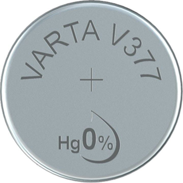 Sølvoxid knapcelle - SR66 (V377) 1,55V
