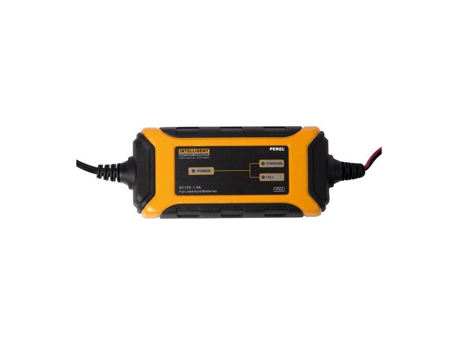 Intelligent lader til 12VDC blybatterier - 1,5A