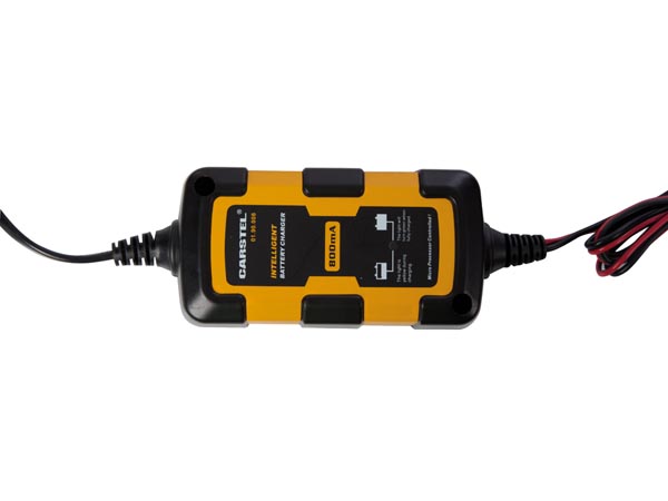 Intelligent blybatteri lader - 12V / 800mA