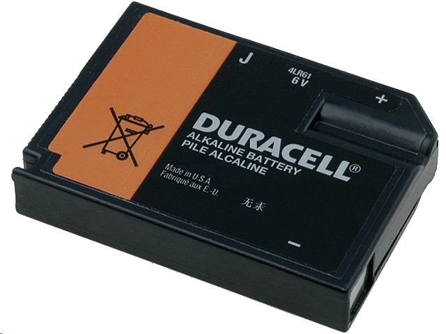 4LR61 Alkaline fotobatteri - 6V / 500mA (7K67)