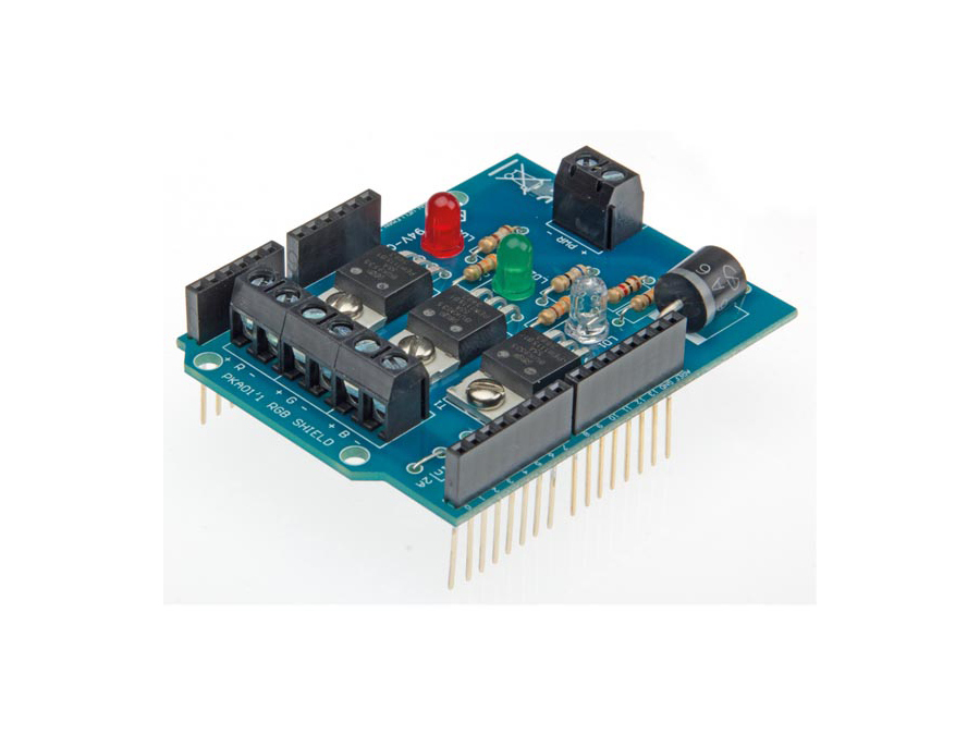 KA01 RGB shield til ARDUINO UNO (byggesæt)