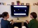Retro TV tennisspil - Komposit video (byggesæt)