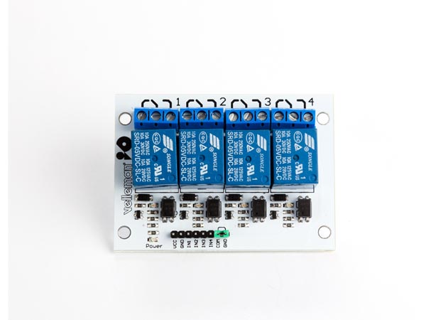 ARDUINO® kompatibel 4 kanal 5V relæmodul