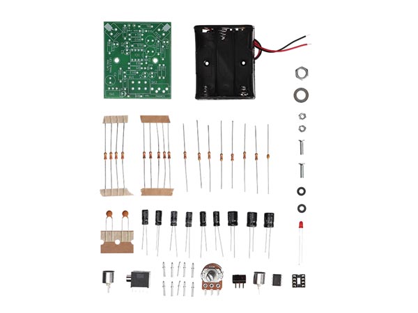 Super stereo øre (loddekit)