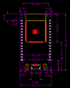 NodeMCU-ESP32, micro USB, WIFI, Bluetooth