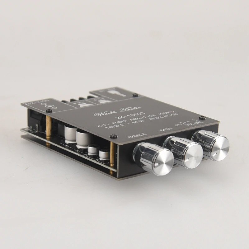 Stereo audioforstærker m. Bluetooth - 2 x 100W, TPA3116