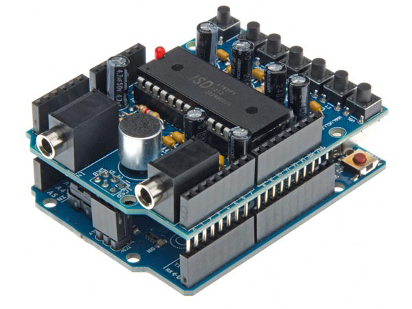 VMA02 Audio shield til Arduino (færdigsamlet)