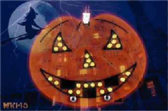 WSSA145 - Halloween græskar (byggesæt)(MK145)