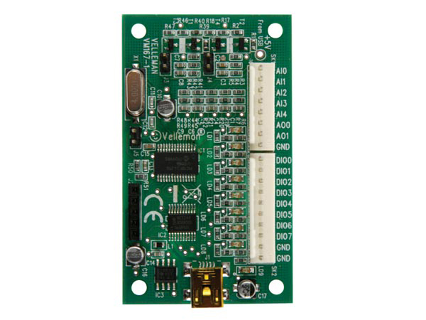 WMI167 - Mini USB interface kort