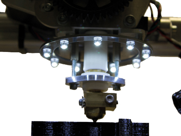 Printerhoved LED ring til K8200 3D printer