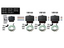 VM169 - RGB strøm slave modul 3 x 4A