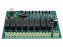 WSI8090 - 8 kanals USB relæ kort