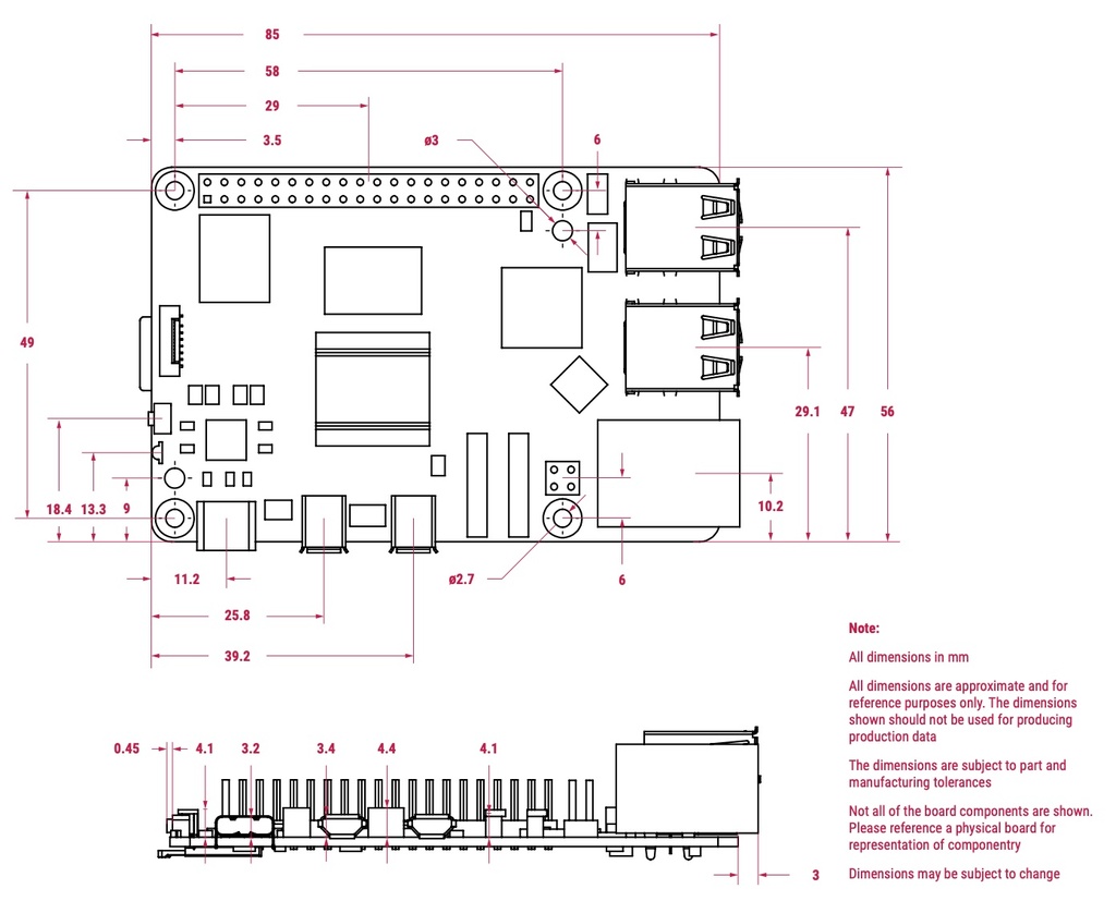 Raspberry Pi 5, 4GB RAM
