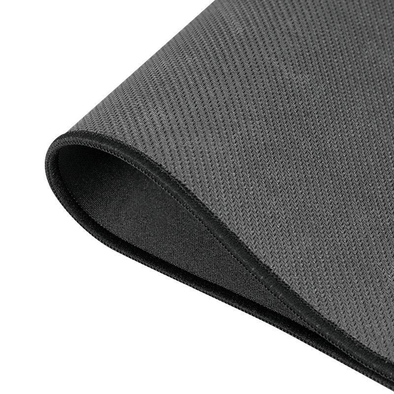 XL Gaming Musemåtte - Syede kanter, 400x455x2mm, Sort