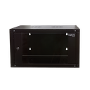 19" væg-rackskab - 9U B600xD560mm (Single) Sort