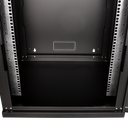 19" væg-rackskab - 12U B600xD560mm (Single) Sort