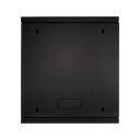 19" væg-rackskab - 12U B600xD560mm (Single) Sort
