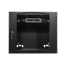 19" væg-rackskab - 15U B540xD450mm, Sort