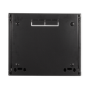 19" væg-rackskab - 15U B540xD450mm, Sort