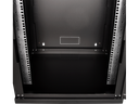 19" væg-rackskab - 6U B600xD560mm (Single) Sort