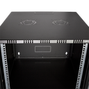 19" væg-rackskab - 6U B540xD400mm, Sort