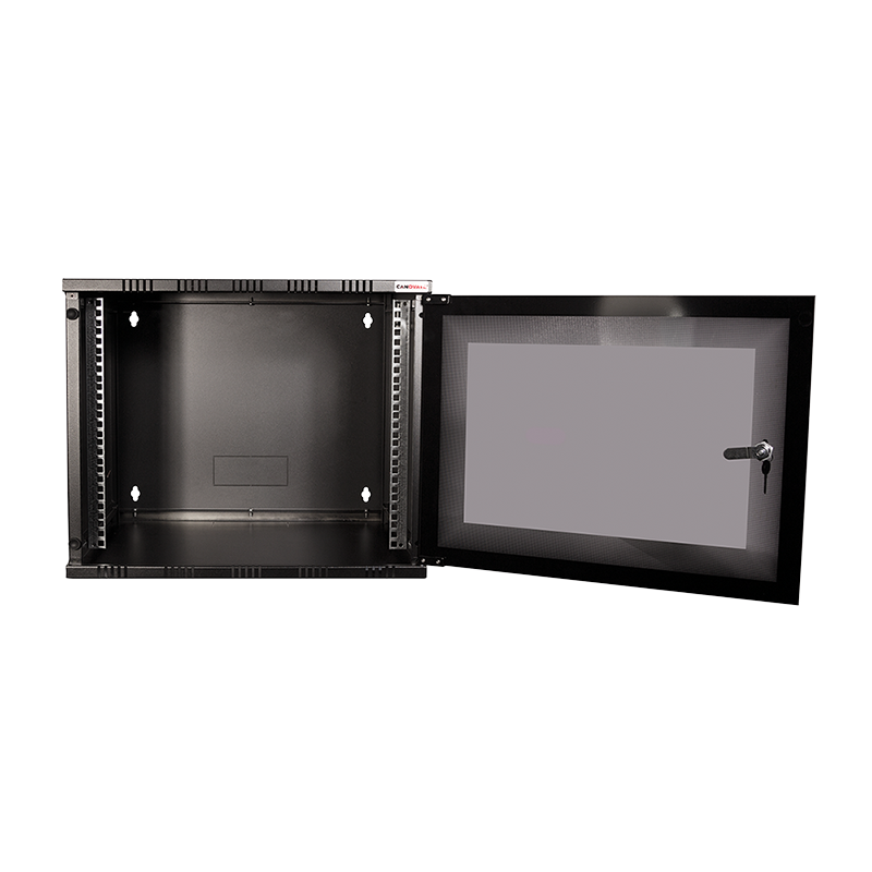 19" væg-rackskab - 15U 540x550mm (SOHO), Sort