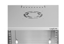 10" væg-rackskab - 6U B312xD300mm (SOHO) Grå