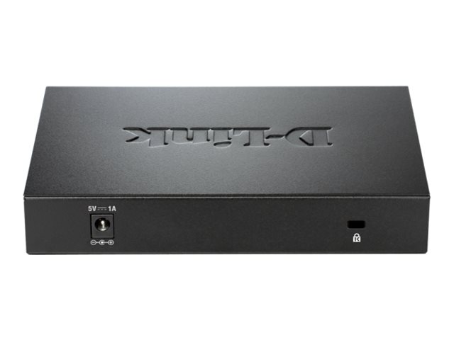 Gigabit Ethernet switch - 8 porte, 1000Mbps, Metal (skærmet)