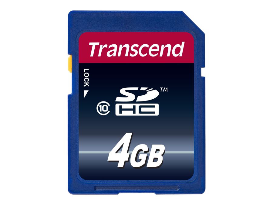 SD kort - 4GB SDHC 2.0 Class 10