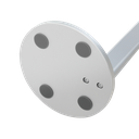 Headset holder - aluminium