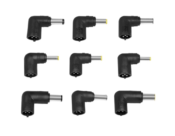 Notebook strømforsyning - 15-20V / 90W (4,5-4,9A), 9 stik