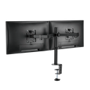 Dual Monitor Bordbeslag - 17-32" justérbar arm, vip/drejbar