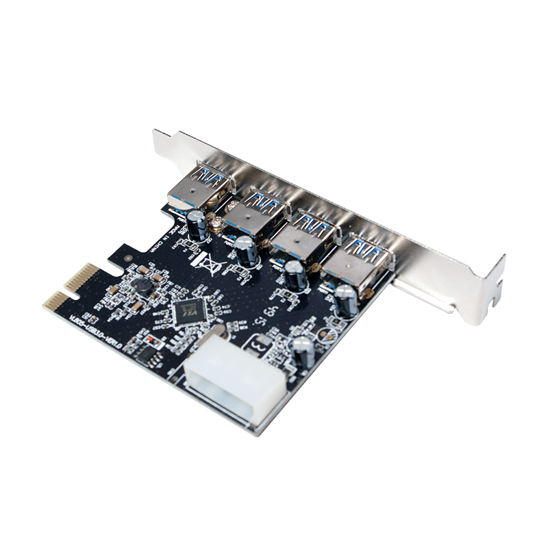 PCI-Express kort - 4 port USB 3.0