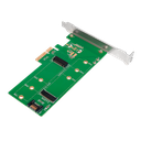 PCI-Express kort - PCIe til M.2 NGFF + SATA til M.2 NGFF SSD