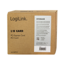 PCI-Express kort - PCIe til M.2 NGFF + SATA til M.2 NGFF SSD