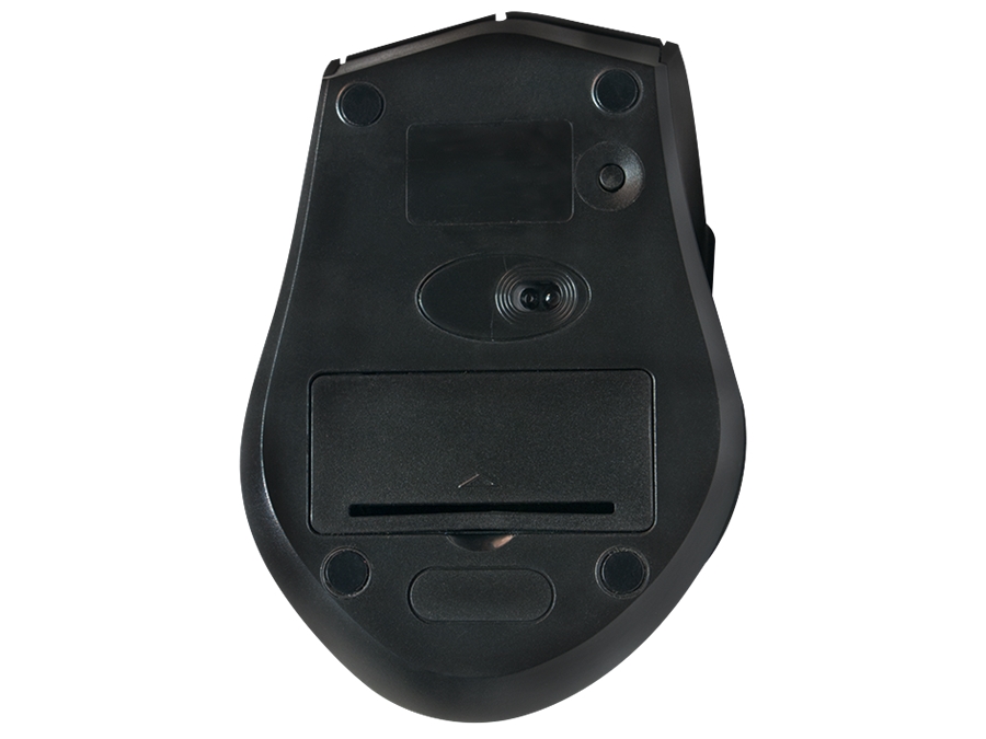 Bluetooth laser mus, 1600 dpi, Sort