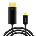 USB-C-HDMI adapterkabel (4k) - USB-C han > HDMI A han (1,8m)