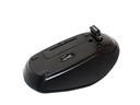 2.4 GHz trådløs optisk mini mus - 1200dpi, Sort