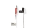 Clip-on mikrofon m. 3,5mm stereo JACK