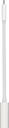 USB-C til DVI PD adapter - USB-C ladeport, Hvid (0,15m)