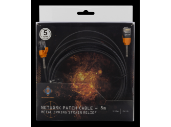 GAMING CAT6a Patch Kabel - Sort (5m)