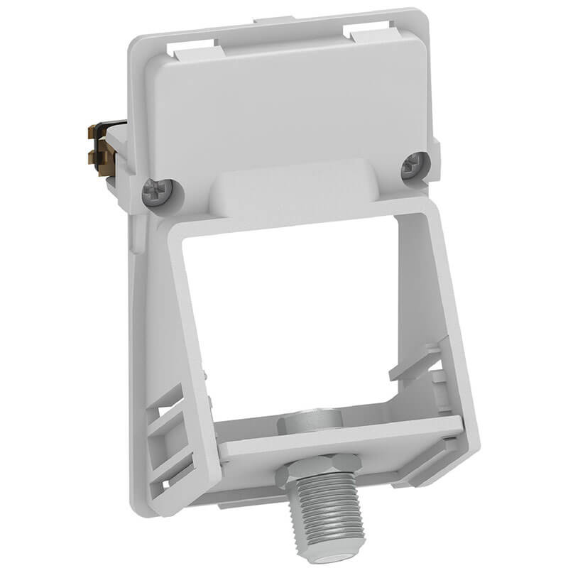 Fuga 1xF-connector uden 1½m vinklet