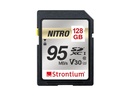 SD kort - Nitro, 128GB SDXC, 4K ready, Class 10 UHS-I (U3)